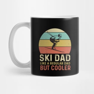 Ski Dad Like a Regular Dad But Cooler Mug